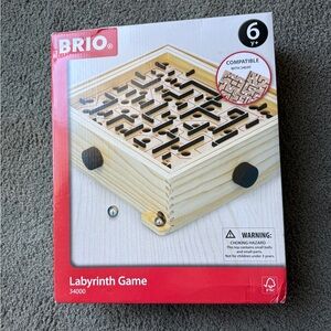 Brio Wooden Labyrinth Game 34000